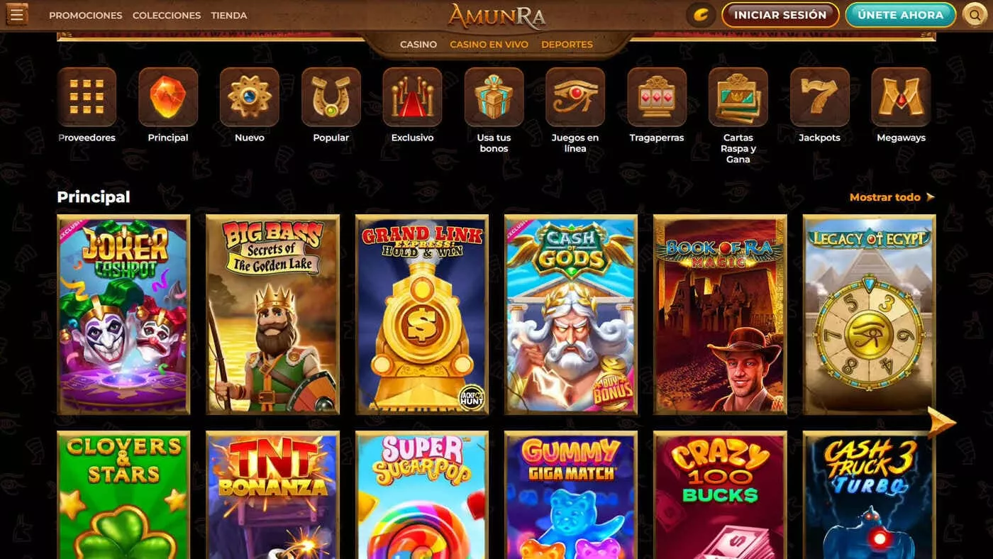 Amunra casino online